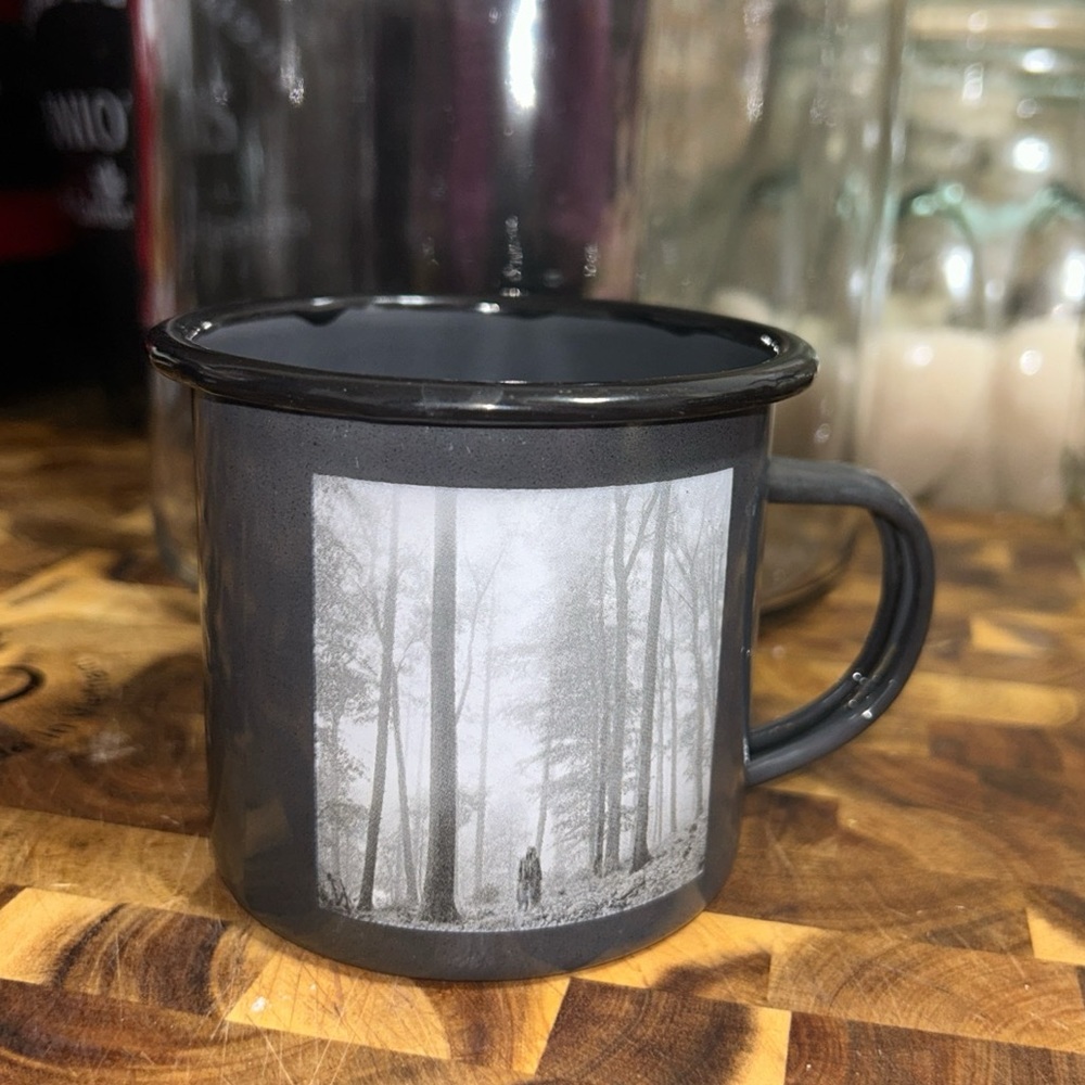 Taylor Swift Folklore Album metal mug with handle